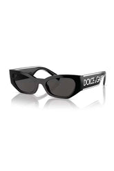 Dolce Gabbana Dg 6186 50187 52 Kadın Siyah Cat Eye Güneş Gözlüğü